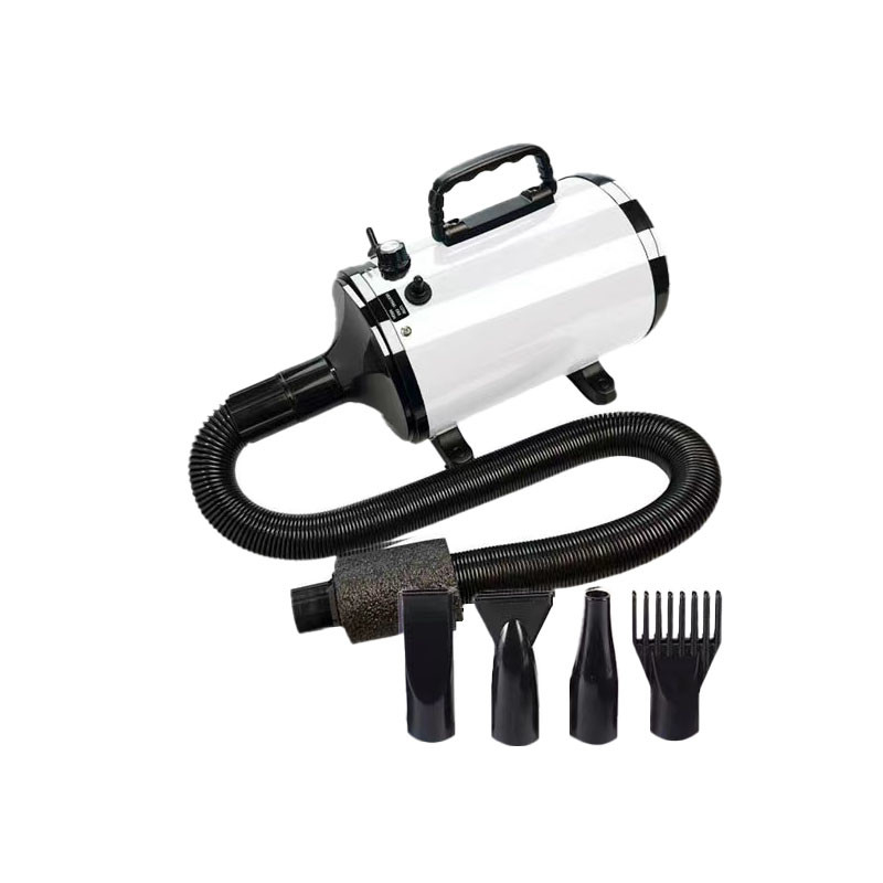 3800W High Speed Pet Hair Dryer with 4 Air Nozzles and NTC Intelligent Temperature Control