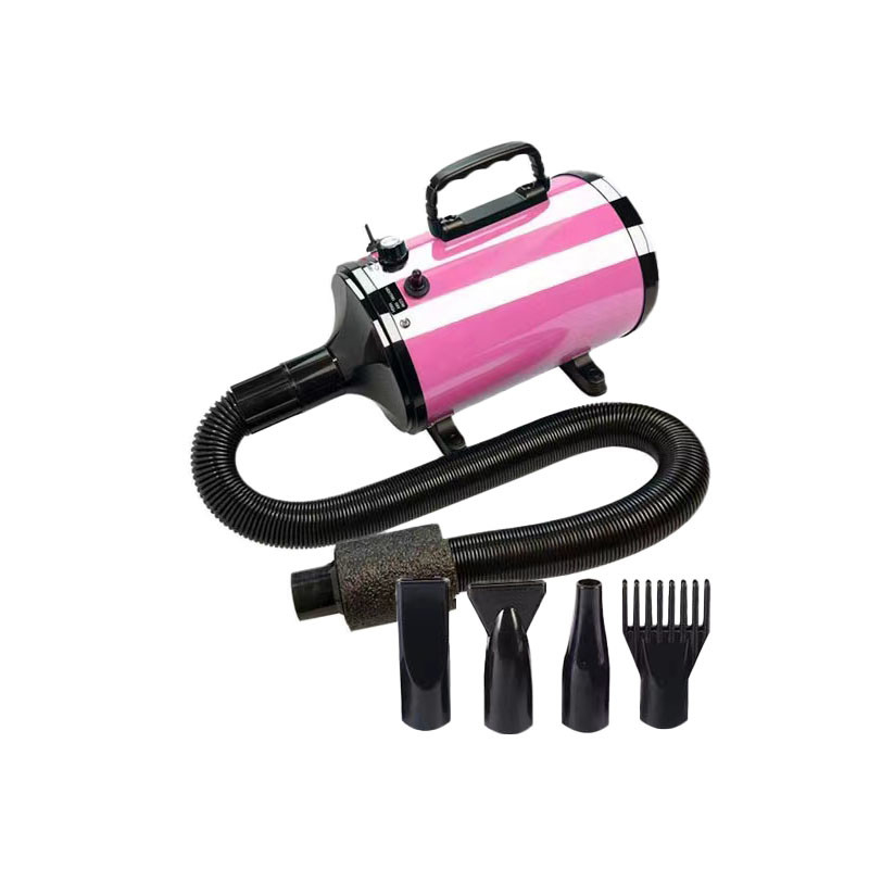 3800W High Speed Pet Hair Dryer with 4 Air Nozzles and NTC Intelligent Temperature Control
