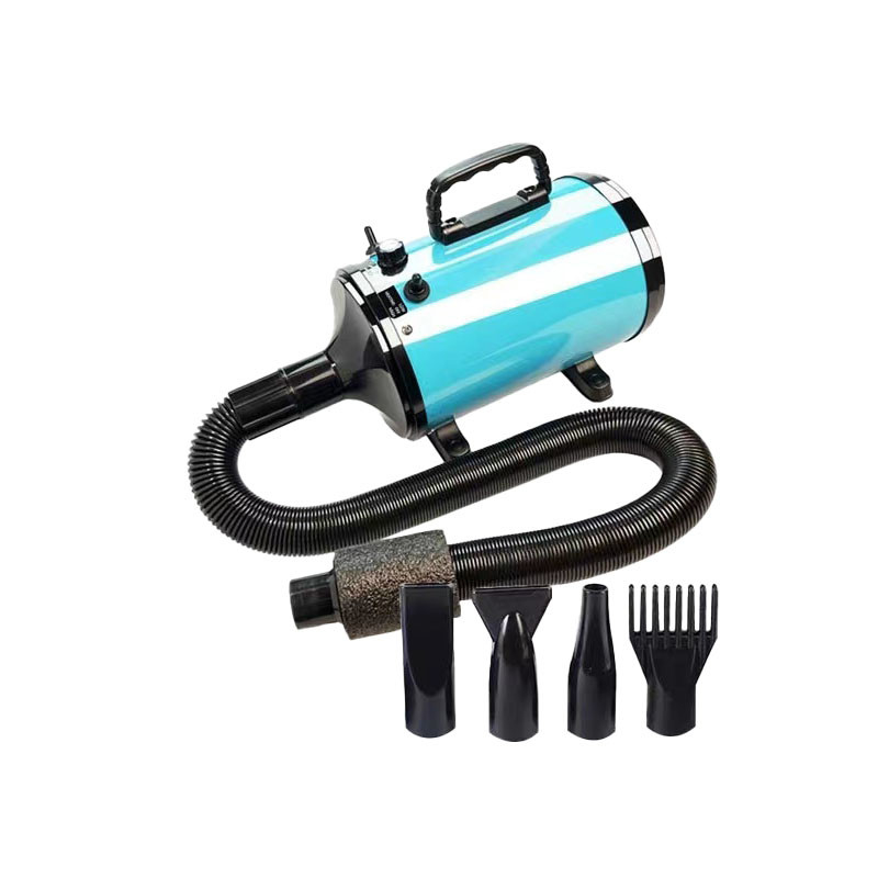 3800W High Speed Pet Hair Dryer with 4 Air Nozzles and NTC Intelligent Temperature Control