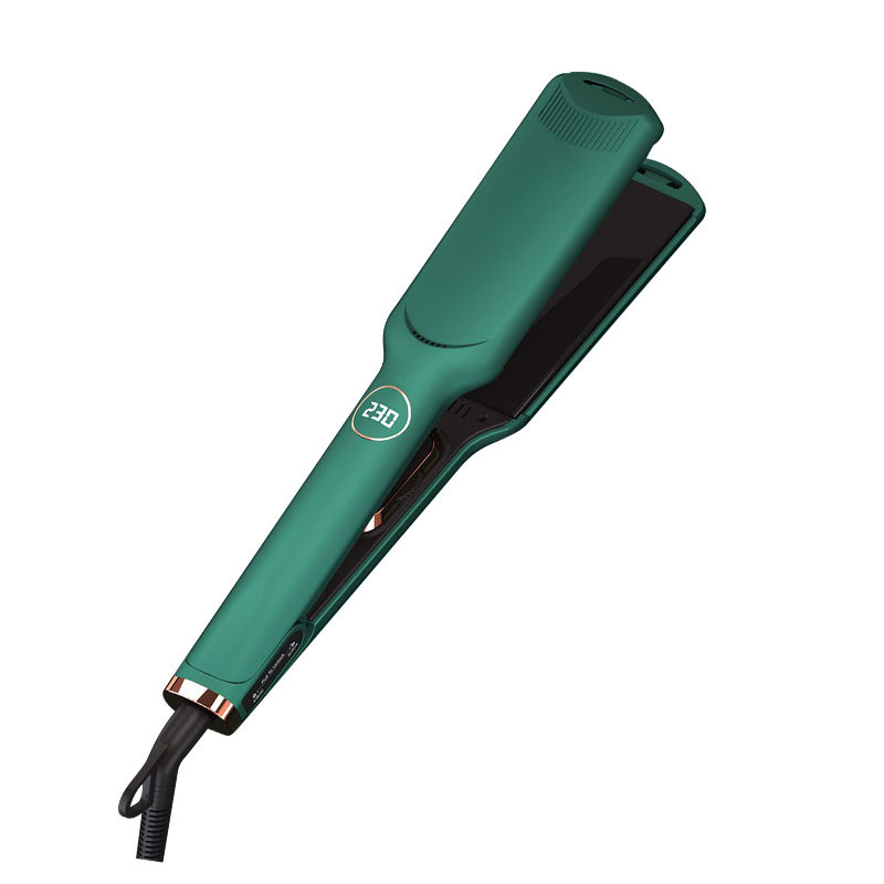 Atrovirens LED Display 150-230 Degrees High Temperature PTC Heating Technology Professional Hair Straightener