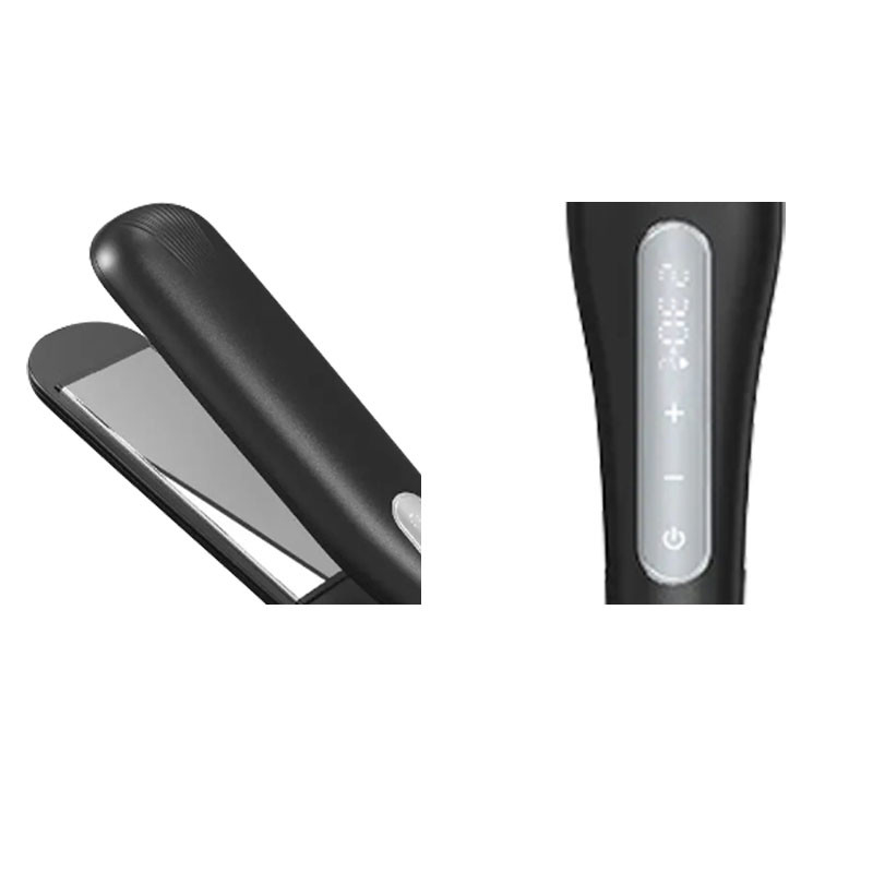 Smart Touch Screen LCD Travel Size Hair Straightener For Safe And Quick Straightening