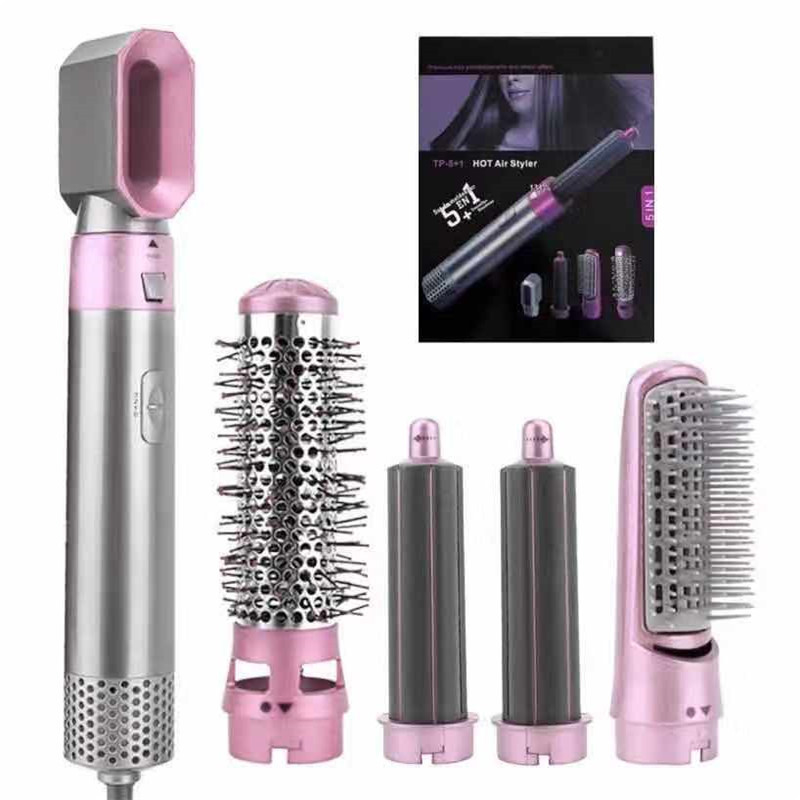 500W New Design Wholesale Low Price Multi Function Air Wrap Leather Box Automatic Hot Air Brush