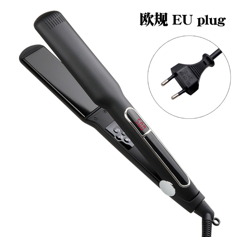 Touch Control MCH Hair Straightener Wide And Narrow Multi Size LCD Display