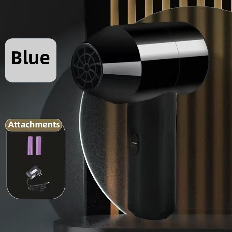 Powerful 800W Cordless Hair Dryer with 60-Minute Battery Life and Tourmaline Technology