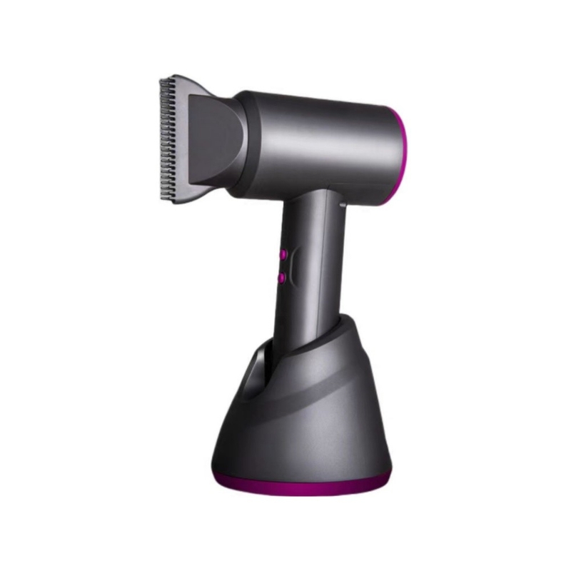 Wireless Cordless Hair Dryer Salon-grade With 2 Air Nozzles 15000mAh Large Battery For Outdoor Travel