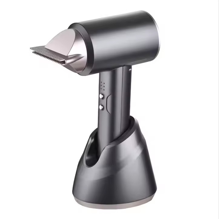 Wireless Cordless Hair Dryer Salon-grade With 2 Air Nozzles 15000mAh Large Battery For Outdoor Travel