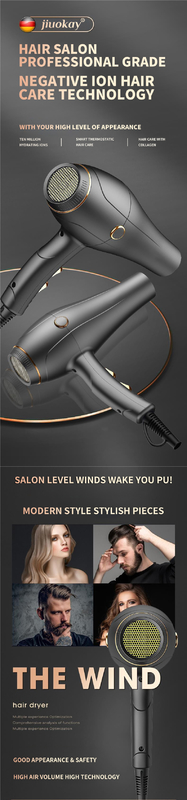 2400W High Speed 130000 Rpm Quick Dry Hair Dryer For Home Hotel Outdoor Travel