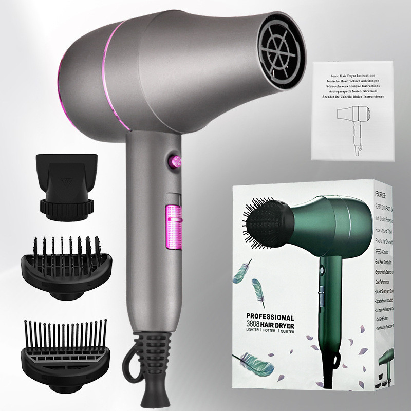 Professional Salon Hair Dryer With Super Strong Wind Speed And Scientific Hair Care Design Hair Dryer