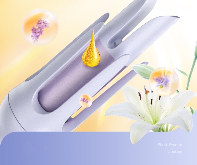 Salon-Grade Curling Iron 2-in-1 Hair Curler and Straightener with Fast Heat-up