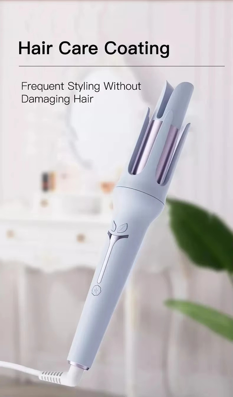 Salon-Grade Curling Iron 2-in-1 Hair Curler and Straightener with Fast Heat-up