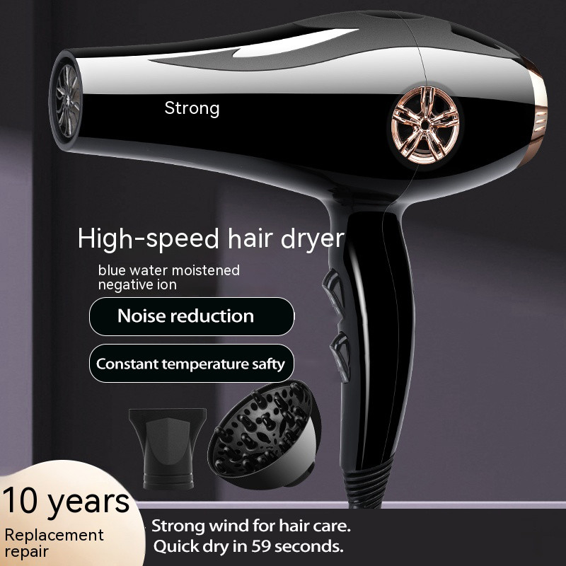 2000W High Speed Professional Multi Attachments Set Negative Ion Professional Hair Dryer for Hair Salons With Blue Light