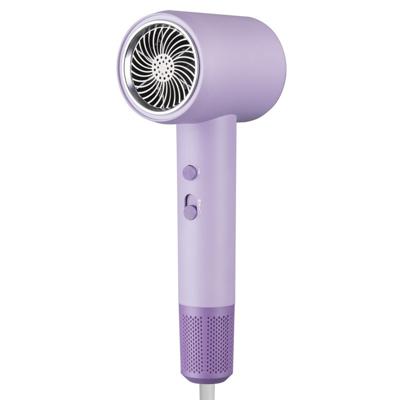 2000W Purple High Speed Blue Ray Negative Ion Revair Hair Dryer Temperature Adjustable for Household Use